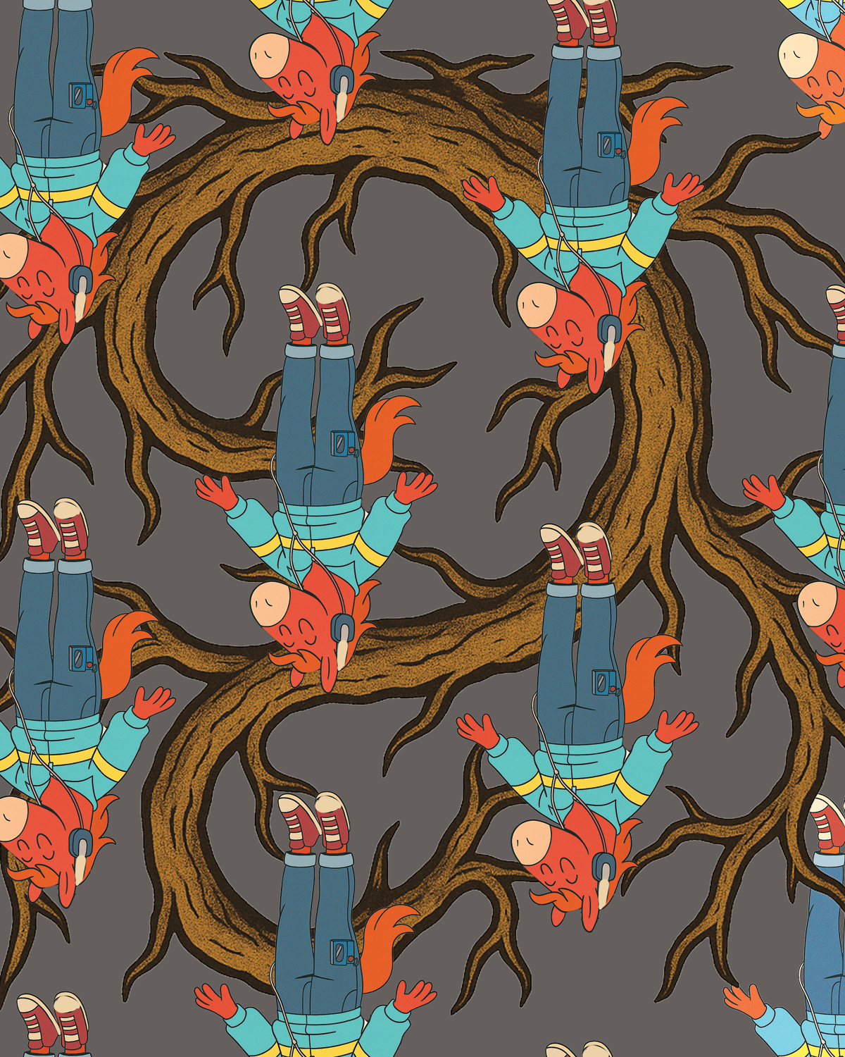 Limited edition Trotting Up That Hill boot socks featuring dual universe design, made in USA with cotton blend