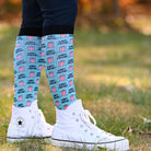 dreamers & schemers Pair & A Spare What's Poppin' Pair & a Spare Socks equestrian boot socks boot socks thin socks riding socks pattern socks tall socks funny socks knee high socks horse socks horse show socks