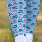 dreamers & schemers Pair & A Spare What's Poppin' Pair & a Spare Socks equestrian boot socks boot socks thin socks riding socks pattern socks tall socks funny socks knee high socks horse socks horse show socks