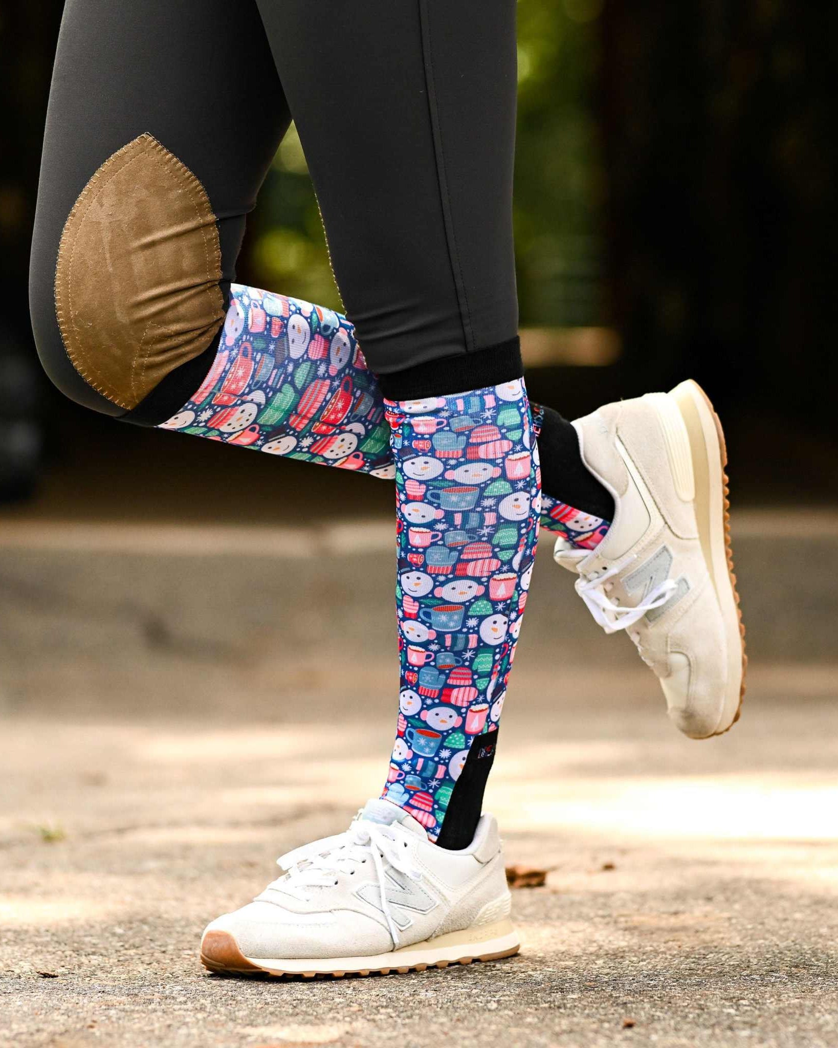 dreamers & schemers Pair & A Spare Winter Warm Up Pair & A Spare Socks equestrian boot socks boot socks thin socks riding socks pattern socks tall socks funny socks knee high socks horse socks horse show socks