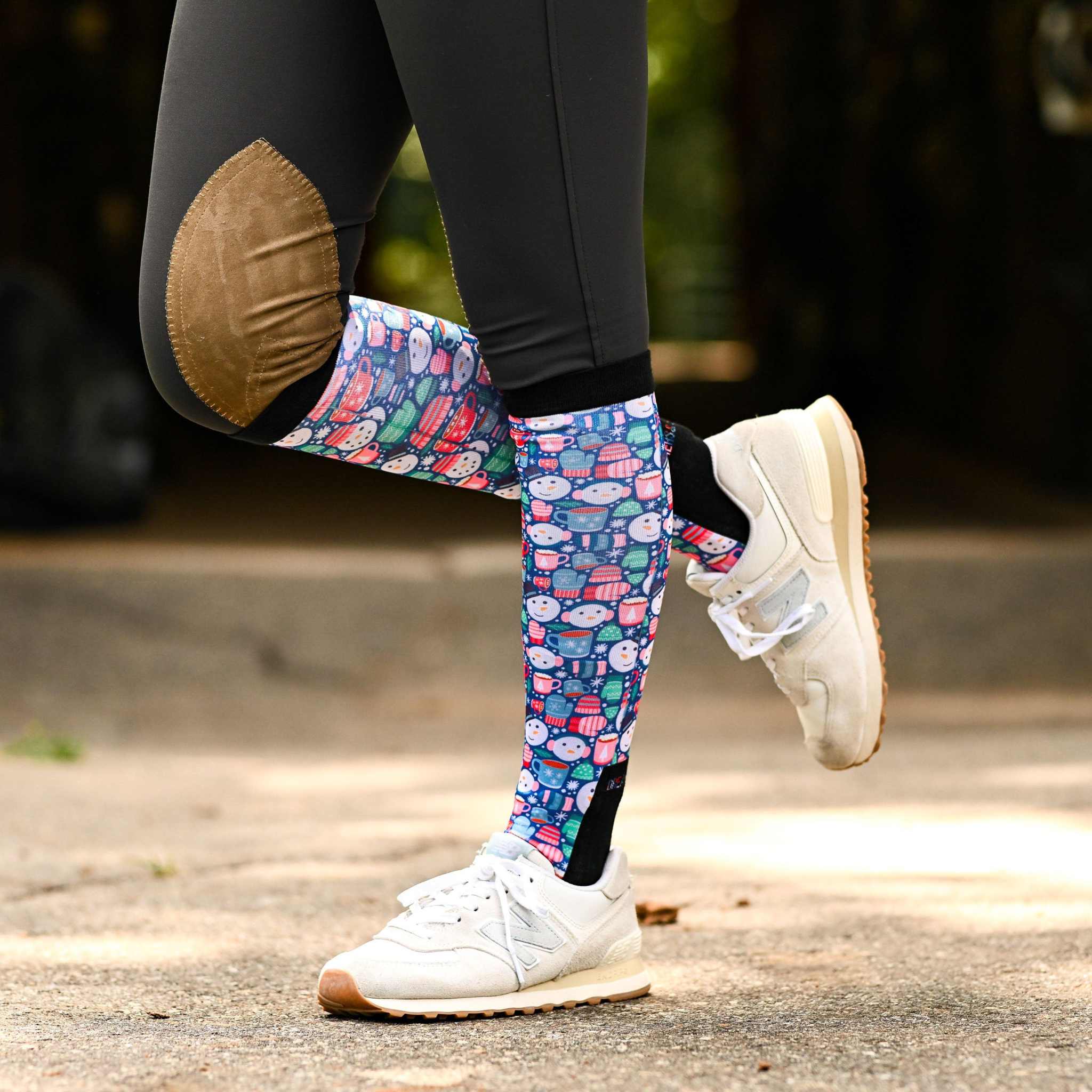 dreamers & schemers Pair & A Spare Winter Warm Up Pair & A Spare Socks equestrian boot socks boot socks thin socks riding socks pattern socks tall socks funny socks knee high socks horse socks horse show socks