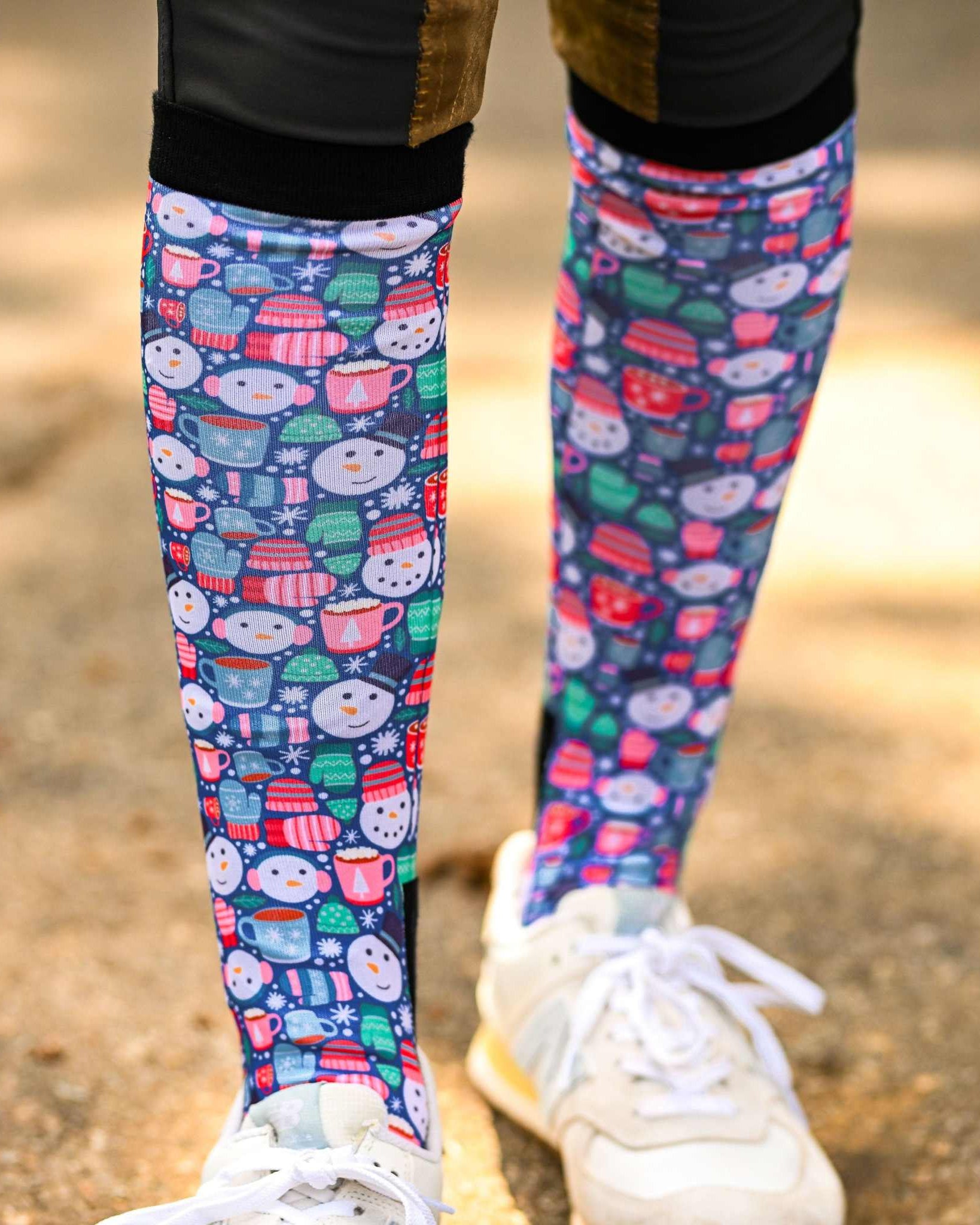 dreamers & schemers Pair & A Spare Winter Warm Up Pair & A Spare Socks equestrian boot socks boot socks thin socks riding socks pattern socks tall socks funny socks knee high socks horse socks horse show socks