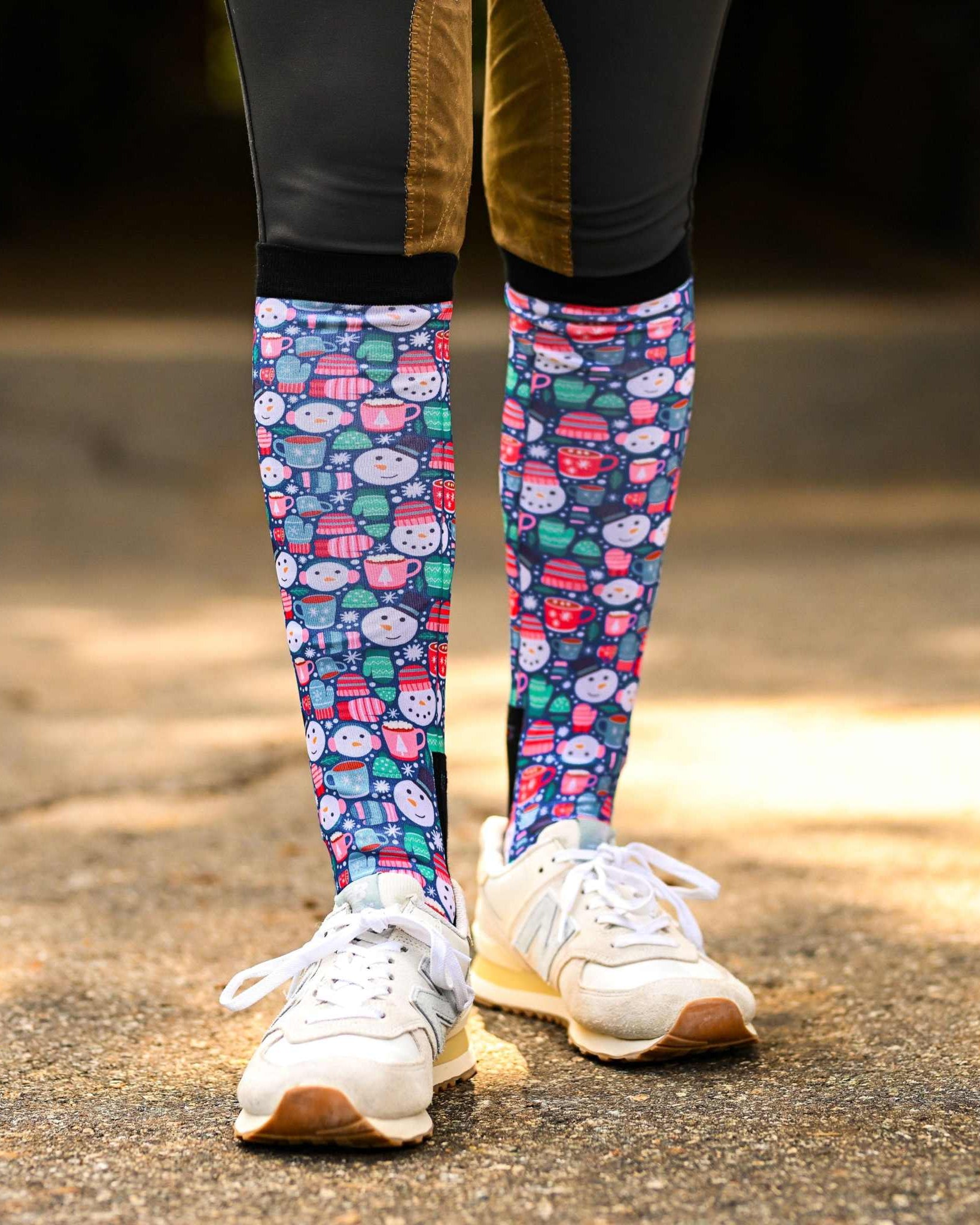 dreamers & schemers Pair & A Spare Winter Warm Up Pair & A Spare Socks equestrian boot socks boot socks thin socks riding socks pattern socks tall socks funny socks knee high socks horse socks horse show socks