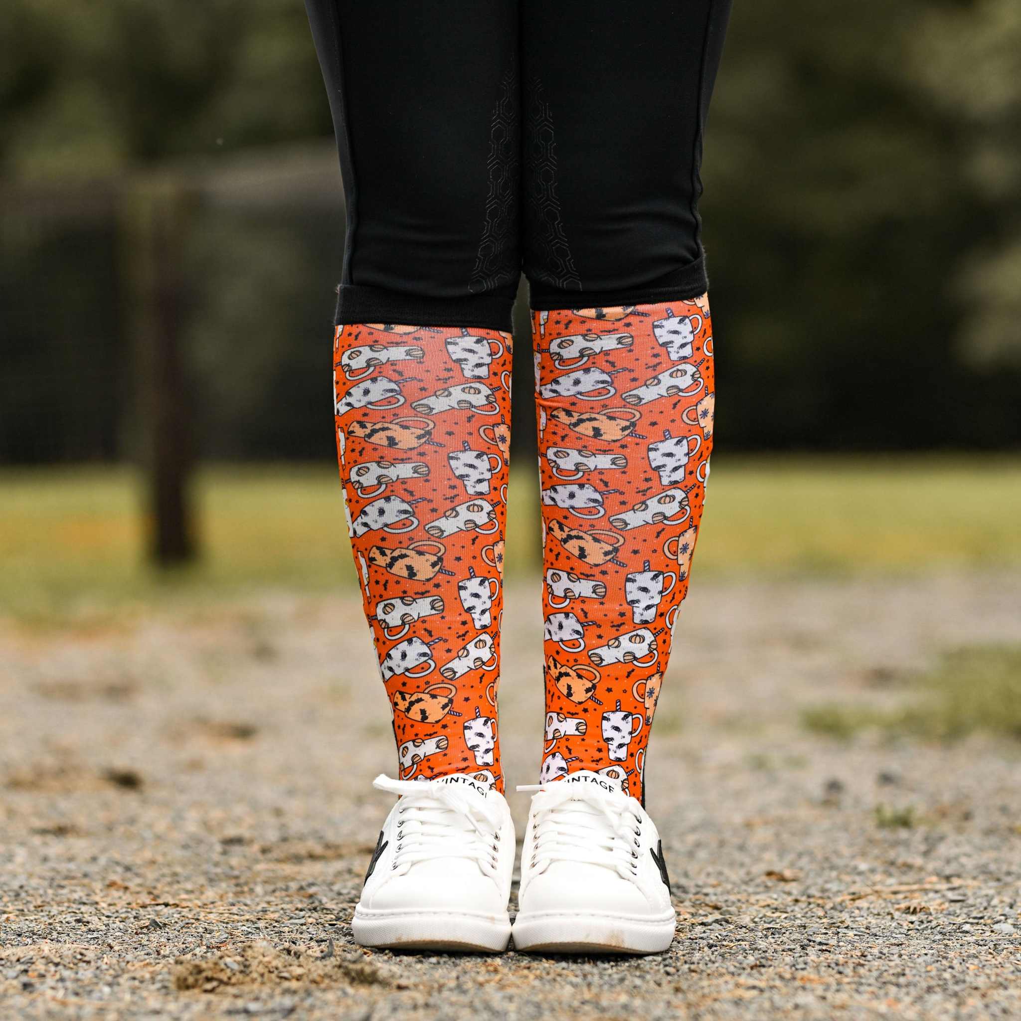 dreamers & schemers Pair & A Spare Witchy Water Pair & A Spare Socks equestrian boot socks boot socks thin socks riding socks pattern socks tall socks funny socks knee high socks horse socks horse show socks