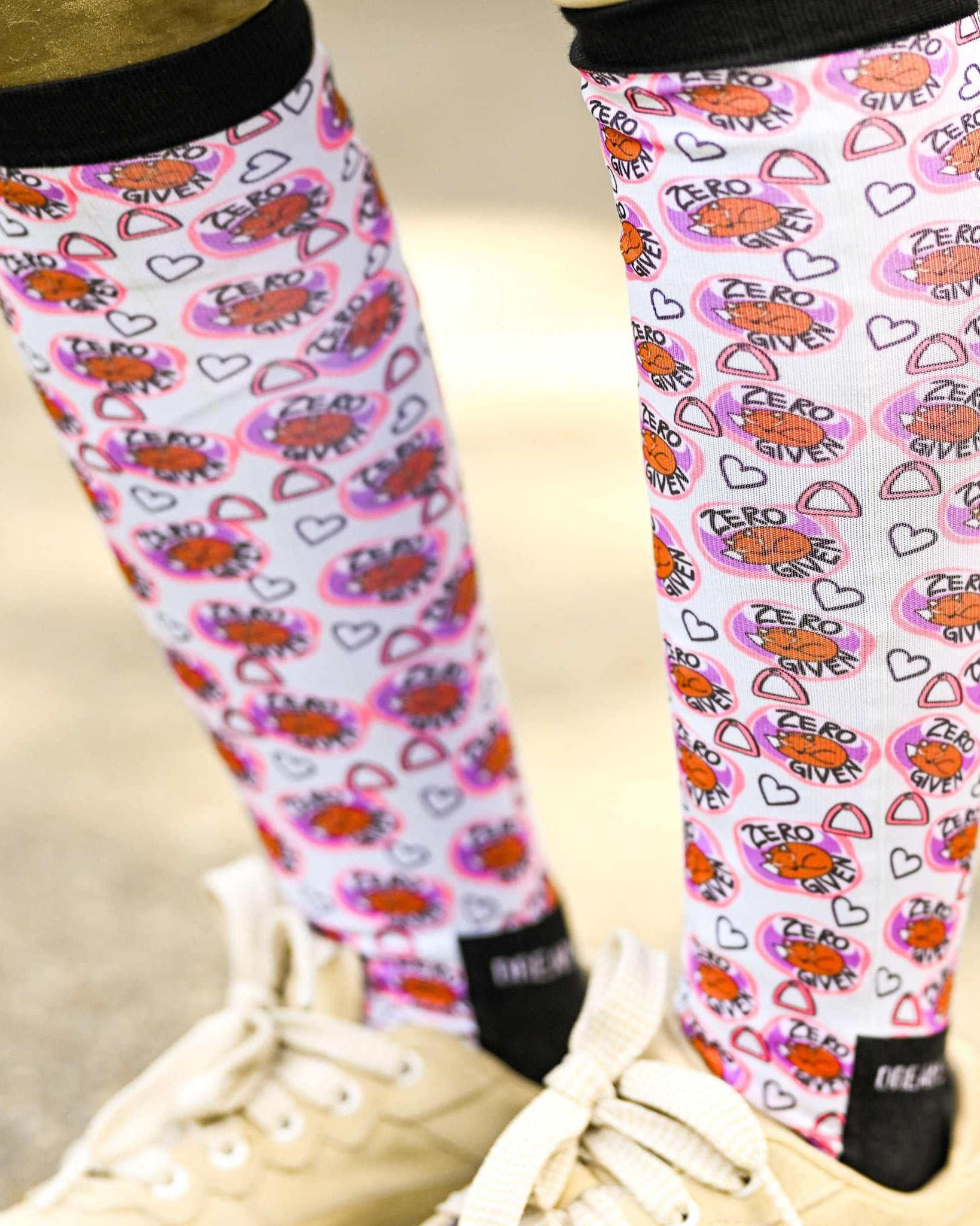 dreamers & schemers Pair & A Spare Zero Fox Given Pair & A Spare Socks equestrian boot socks boot socks thin socks riding socks pattern socks tall socks funny socks knee high socks horse socks horse show socks