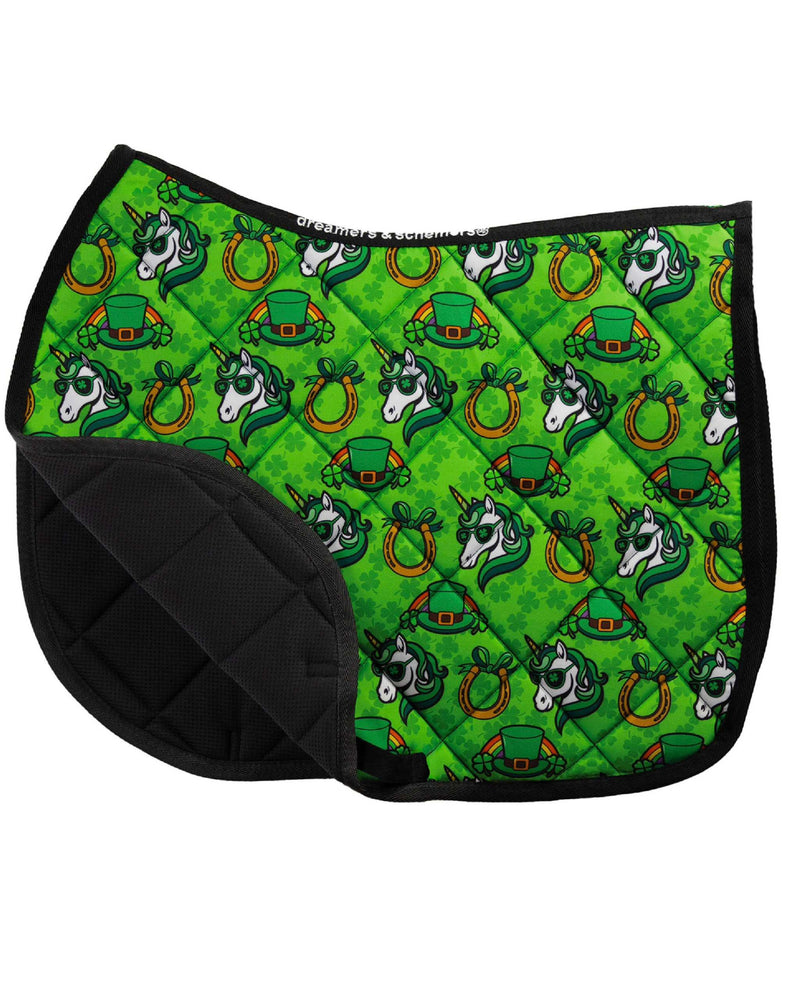 I Luck It A Lot Saddle Pad