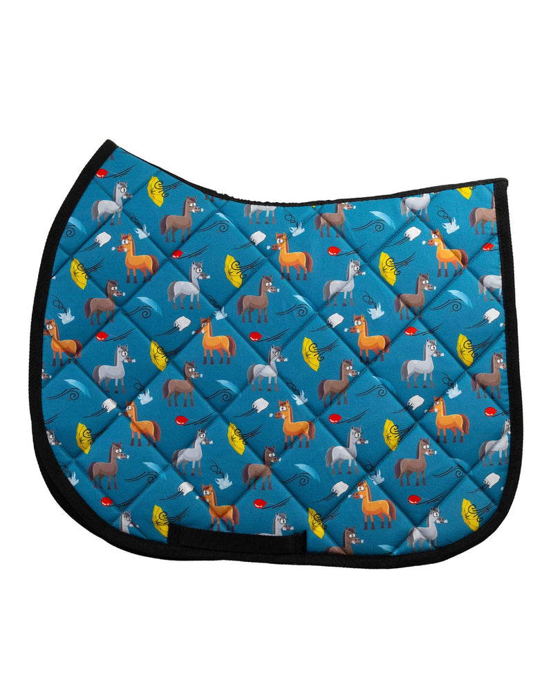 Spring Scaries Saddle Pad