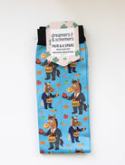 Treat Tax Pair & a Spare equestrian boot socks in their header card, by Dreamers & Schemers