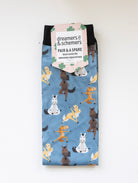Pony Pilates Pair & a Spare equestrian boot socks in their header card, by Dreamers & Schemers