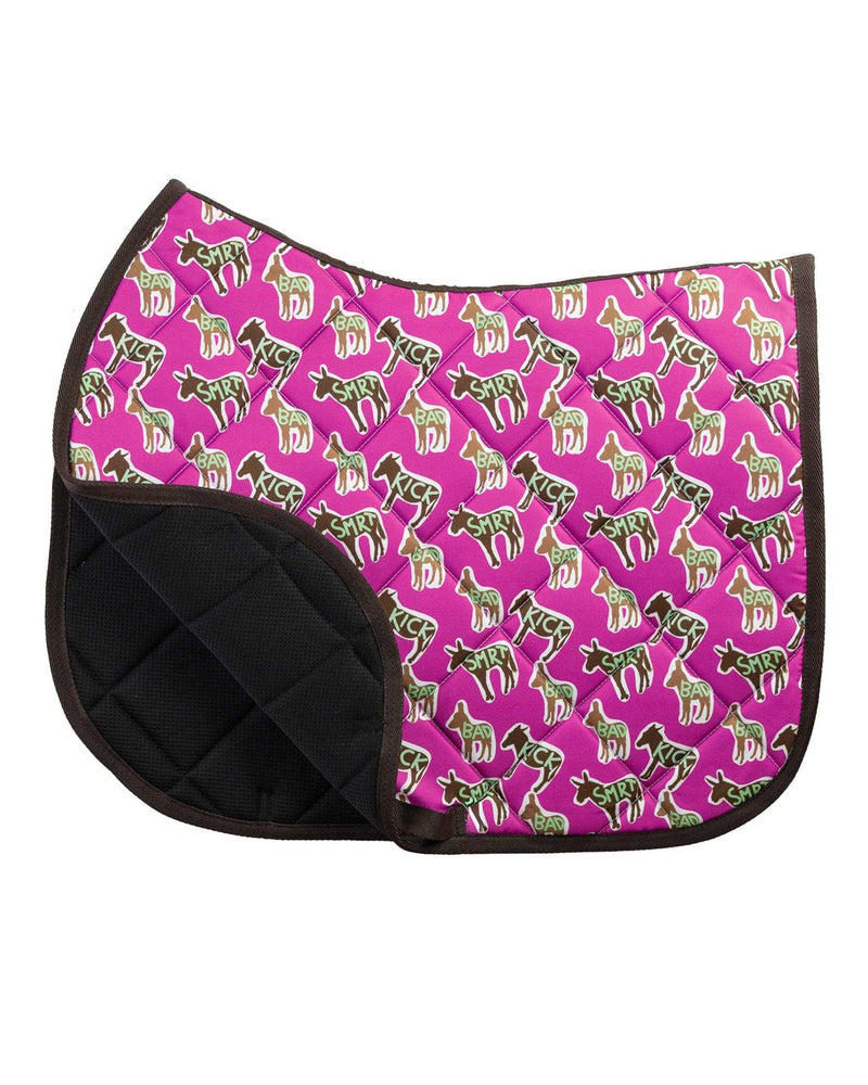 Donkey Talk Saddle Pad