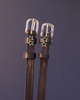 Double Star Silver Spur Straps