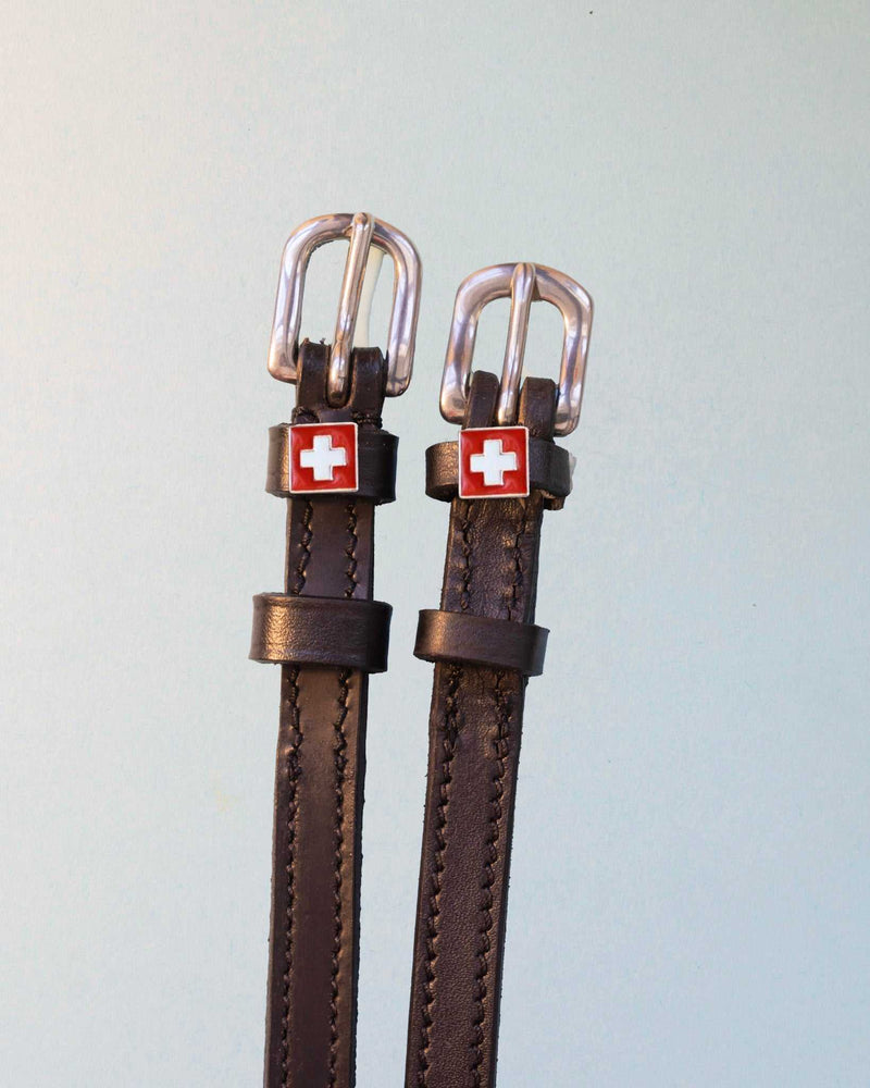 Switzerland Flag Spur Straps