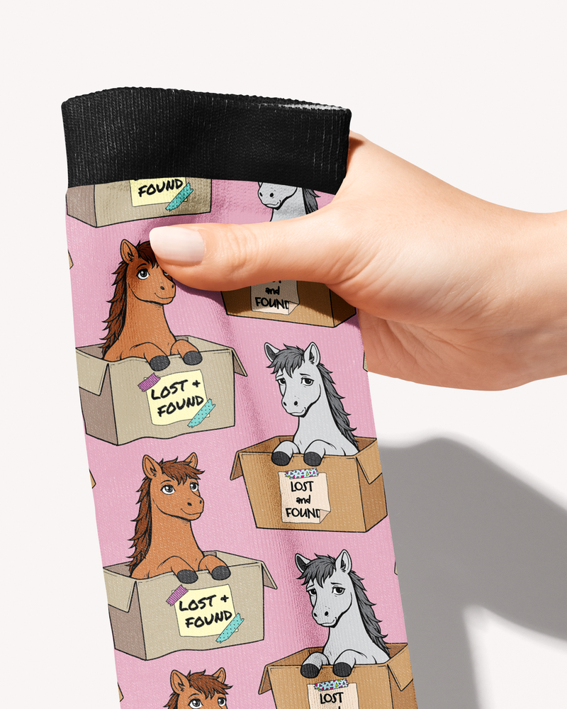 Limited Lost + Found Boot Socks