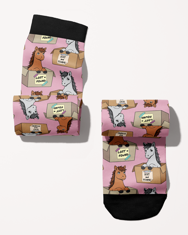 Limited Lost + Found Boot Socks