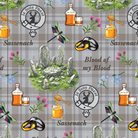 Limited Outlander boot socks with Scottish-themed pattern made in USA, one size, cotton blend