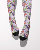 Snack Pack Boot secret limited edition boot socks in blue, by Dreamers & Schemers