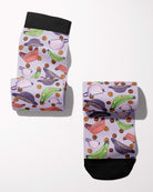 Snack Pack Boot secret limited edition boot socks, alternate angle, by Dreamers & Schemers