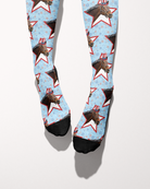 My __ For President custom photo equestrian boot socks, additional view