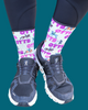 New Job New Me Crew Socks
