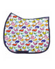 Whale Whale Whale Saddle Pad