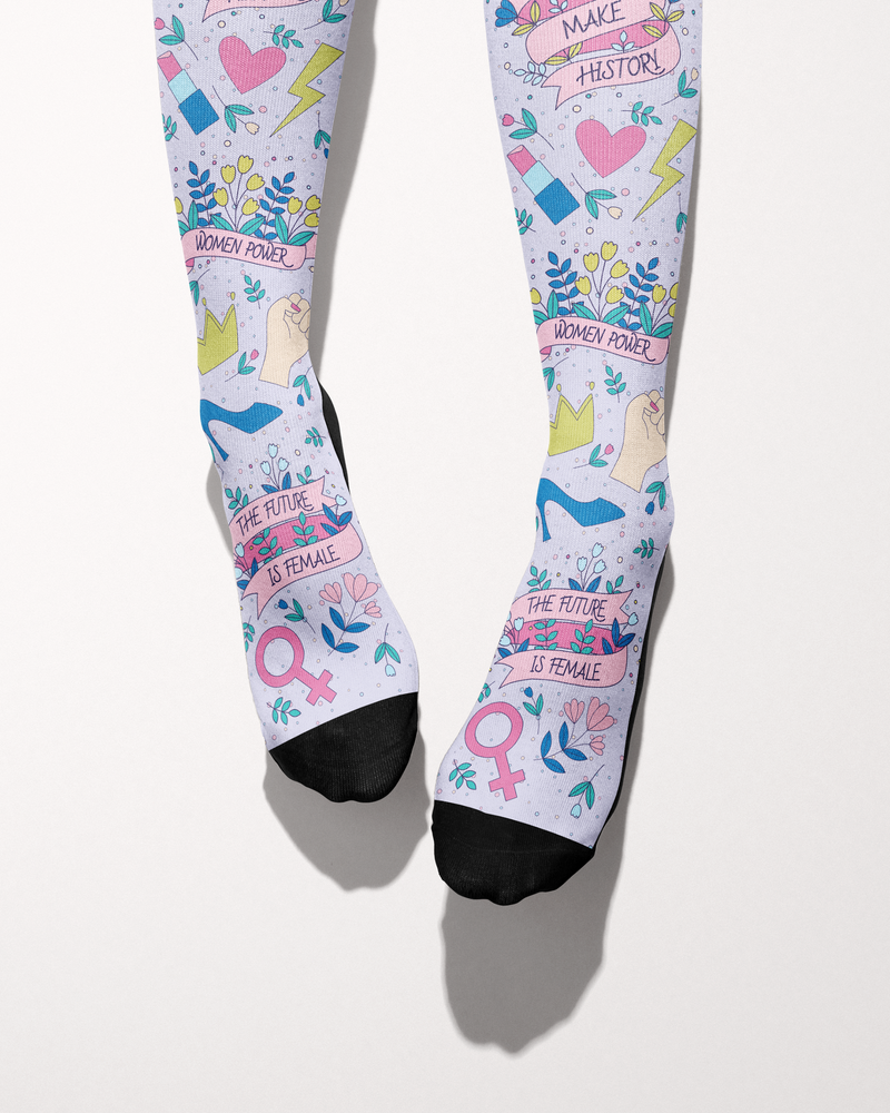 Limited Edition Pretty Powerful Boot Socks