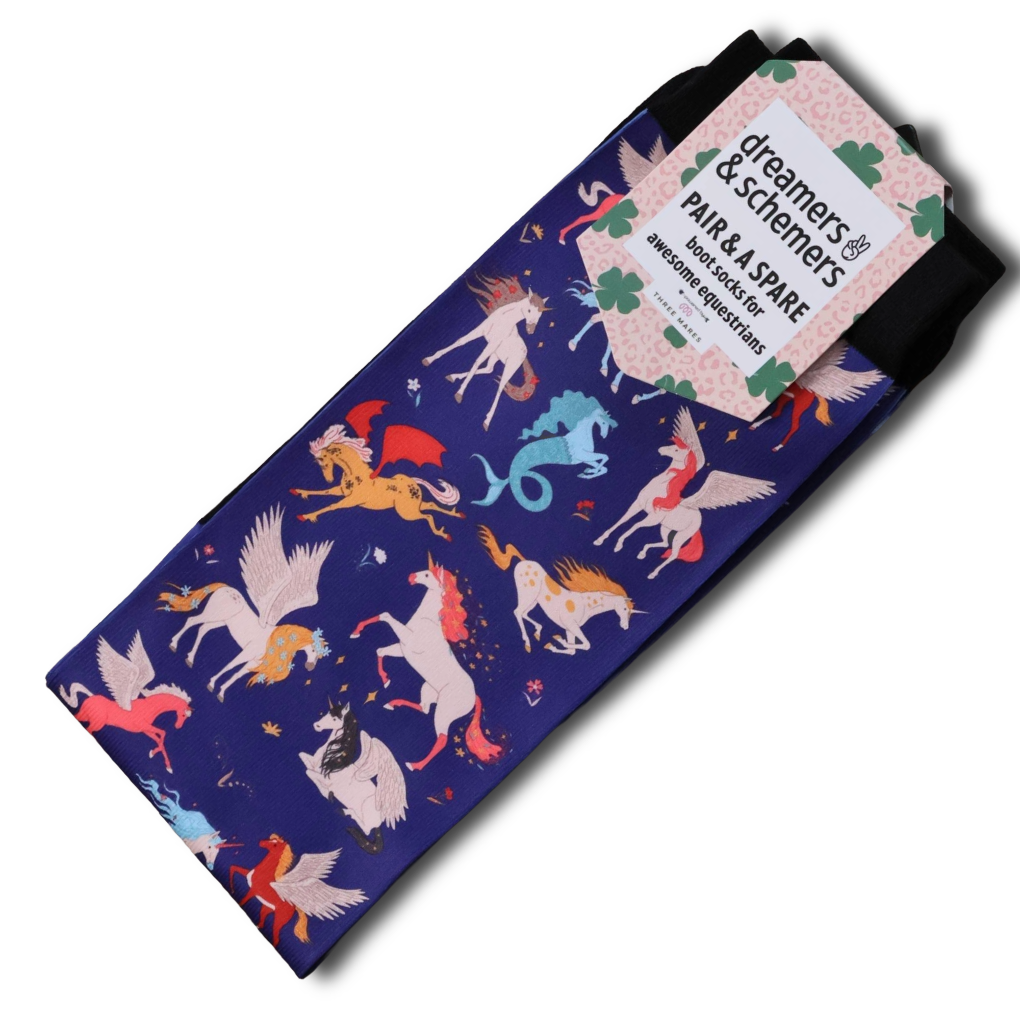 Air Land Sea Pair & a Spare equestrian boot socks, by Dreamers & Schemers