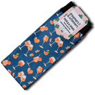 Aperol Spritz Pair & a Spare equestrian boot socks with aperol spritz cocktail print, by Dreamers & Schemers