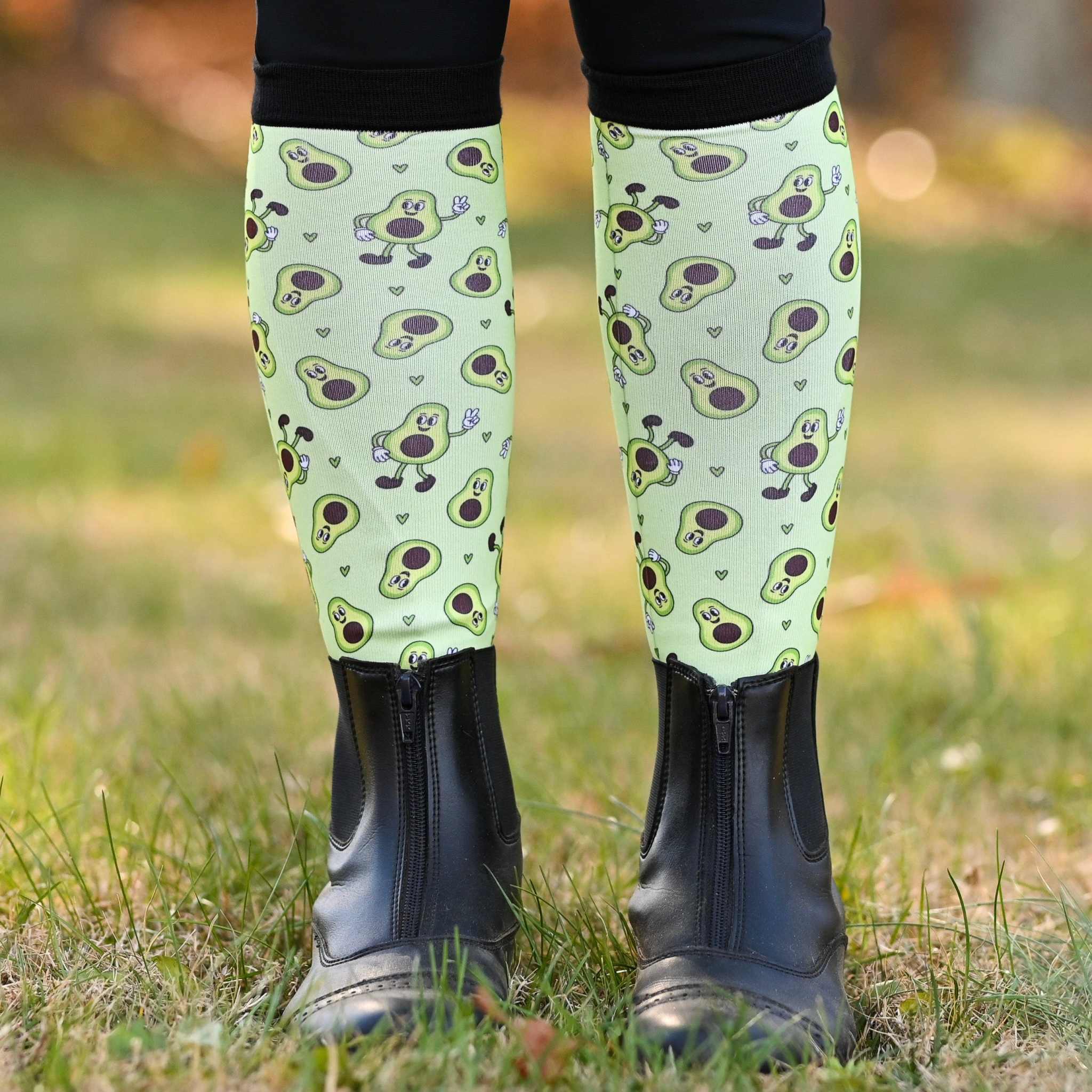 dreamers & schemers Pair & A Spare Avo Nice Day Pair & a Spare Socks equestrian boot socks boot socks thin socks riding socks pattern socks tall socks funny socks knee high socks horse socks horse show socks