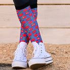 dreamers & schemers Pair & A Spare Big Apple Pair & a Spare Socks equestrian boot socks boot socks thin socks riding socks pattern socks tall socks funny socks knee high socks horse socks horse show socks