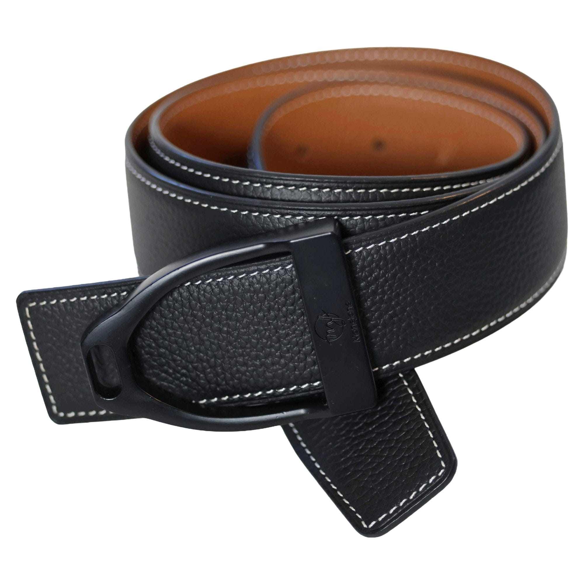 ManeJane Belt Black/Chestnut Reversible Leather Belt Strap equestrian boot socks boot socks thin socks riding socks pattern socks tall socks funny socks knee high socks horse socks horse show socks