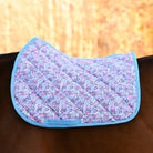 dreamers & schemers Saddle Pad Bubble Rap Saddle Pad equestrian boot socks boot socks thin socks riding socks pattern socks tall socks funny socks knee high socks horse socks horse show socks