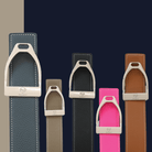ManeJane Belt Matte Silver Buckle Up! Stirrup Belt Buckle equestrian boot socks boot socks thin socks riding socks pattern socks tall socks funny socks knee high socks horse socks horse show socks