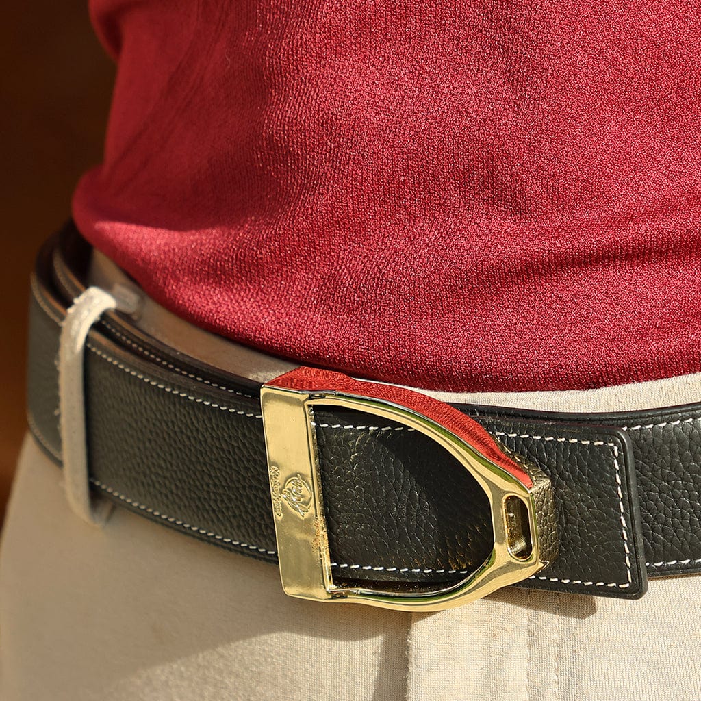 ManeJane Belt Buckle Up! Stirrup Belt Buckle equestrian boot socks boot socks thin socks riding socks pattern socks tall socks funny socks knee high socks horse socks horse show socks