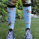 dreamers & schemers Pair & A Spare Cash Money Pair & a Spare equestrian boot socks boot socks thin socks riding socks pattern socks tall socks funny socks knee high socks horse socks horse show socks