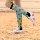 dreamers & schemers Pair & A Spare Cause a Racquet Pair & a Spare equestrian boot socks boot socks thin socks riding socks pattern socks tall socks funny socks knee high socks horse socks horse show socks