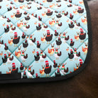 Dreamers & Schemers Cluck-Mas Saddle Pad – patterned saddle pad, equestrian gift, horseback riding gear from Dreamers & Schemers Saddle Pads