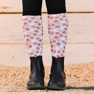 dreamers & schemers Pair & A Spare Cookies & Milk Pair & a Spare Socks equestrian boot socks boot socks thin socks riding socks pattern socks tall socks funny socks knee high socks horse socks horse show socks