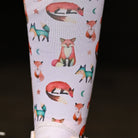 dreamers & schemers Pair & A Spare Crescent Moon Fox Pair & a Spare equestrian boot socks boot socks thin socks riding socks pattern socks tall socks funny socks knee high socks horse socks horse show socks