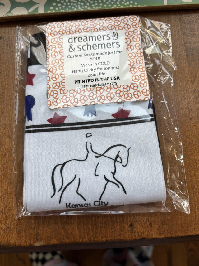 Custom sock review photo from Rachel T.