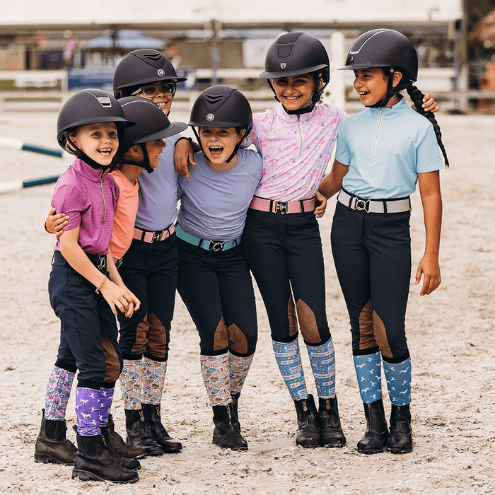 Customize Your Socks- Youth Size custom photo equestrian boot socks, by Dreamers & Schemers