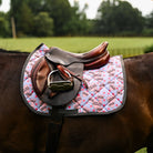 dreamers & schemers Saddle Pad Cute but Chestnut Saddle Pad equestrian boot socks boot socks thin socks riding socks pattern socks tall socks funny socks knee high socks horse socks horse show socks