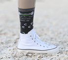 dreamers & schemers Crew Socks Dear Distance Crew Socks equestrian boot socks boot socks thin socks riding socks pattern socks tall socks funny socks knee high socks horse socks horse show socks