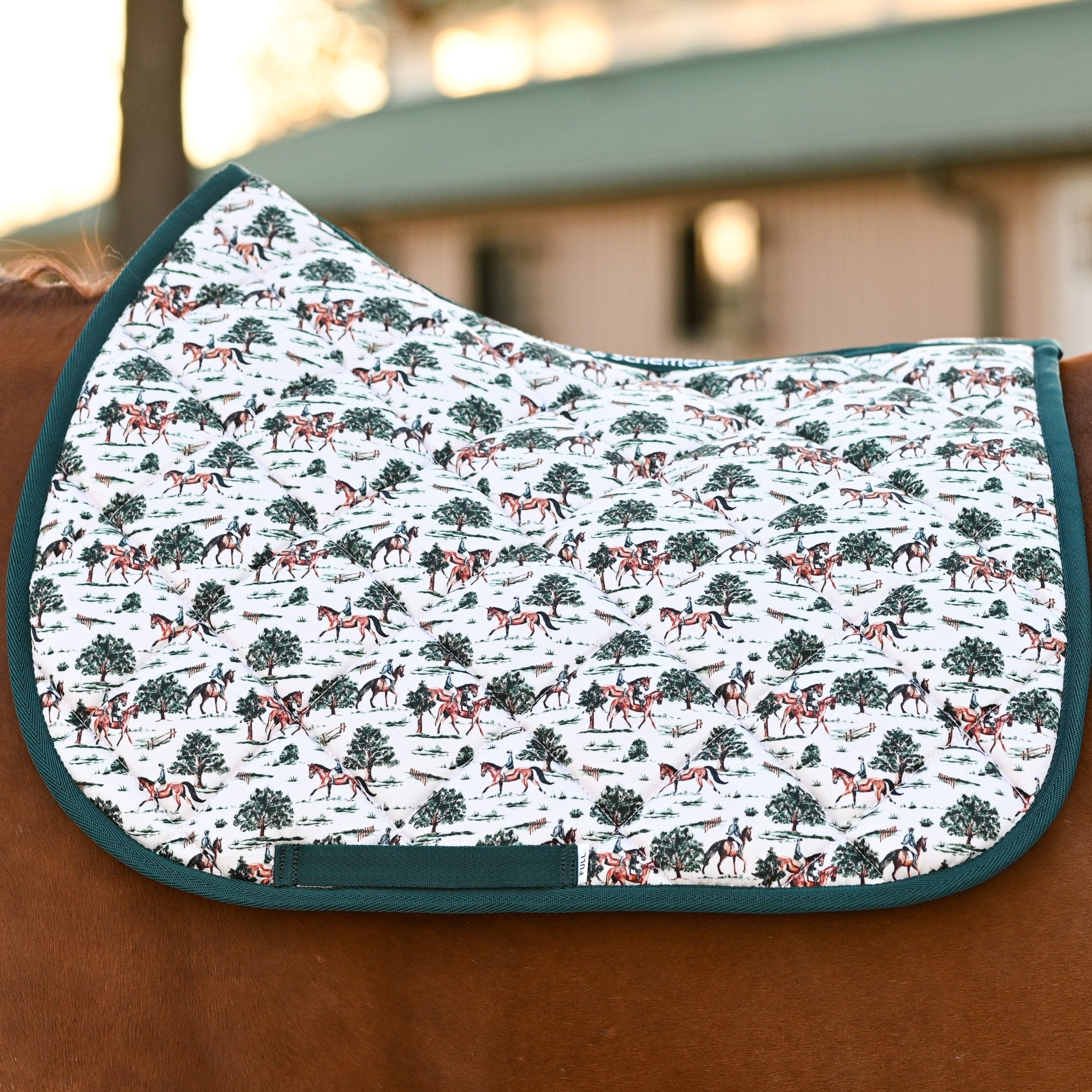 dreamers & schemers Saddle Pad Full DERP Fox Hunt Saddle Pad equestrian boot socks boot socks thin socks riding socks pattern socks tall socks funny socks knee high socks horse socks horse show socks