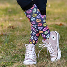dreamers & schemers Pair & A Spare Doing All the Things Pair & a Spare Socks equestrian boot socks boot socks thin socks riding socks pattern socks tall socks funny socks knee high socks horse socks horse show socks