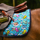 dreamers & schemers Saddle Pad Dragon Dreams Saddle Pad equestrian boot socks boot socks thin socks riding socks pattern socks tall socks funny socks knee high socks horse socks horse show socks