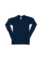 The TackHack For the Rider XS / Classic Navy Equitation Tech Long Sleeve Top equestrian boot socks boot socks thin socks riding socks pattern socks tall socks funny socks knee high socks horse socks horse show socks