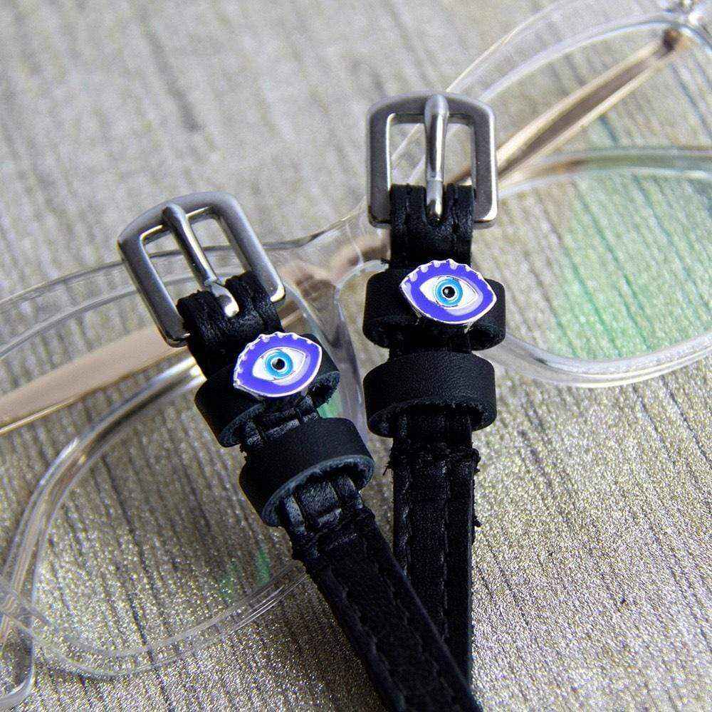ManeJane Black Spur Straps Eye See You Blue Spur Straps equestrian boot socks boot socks thin socks riding socks pattern socks tall socks funny socks knee high socks horse socks horse show socks