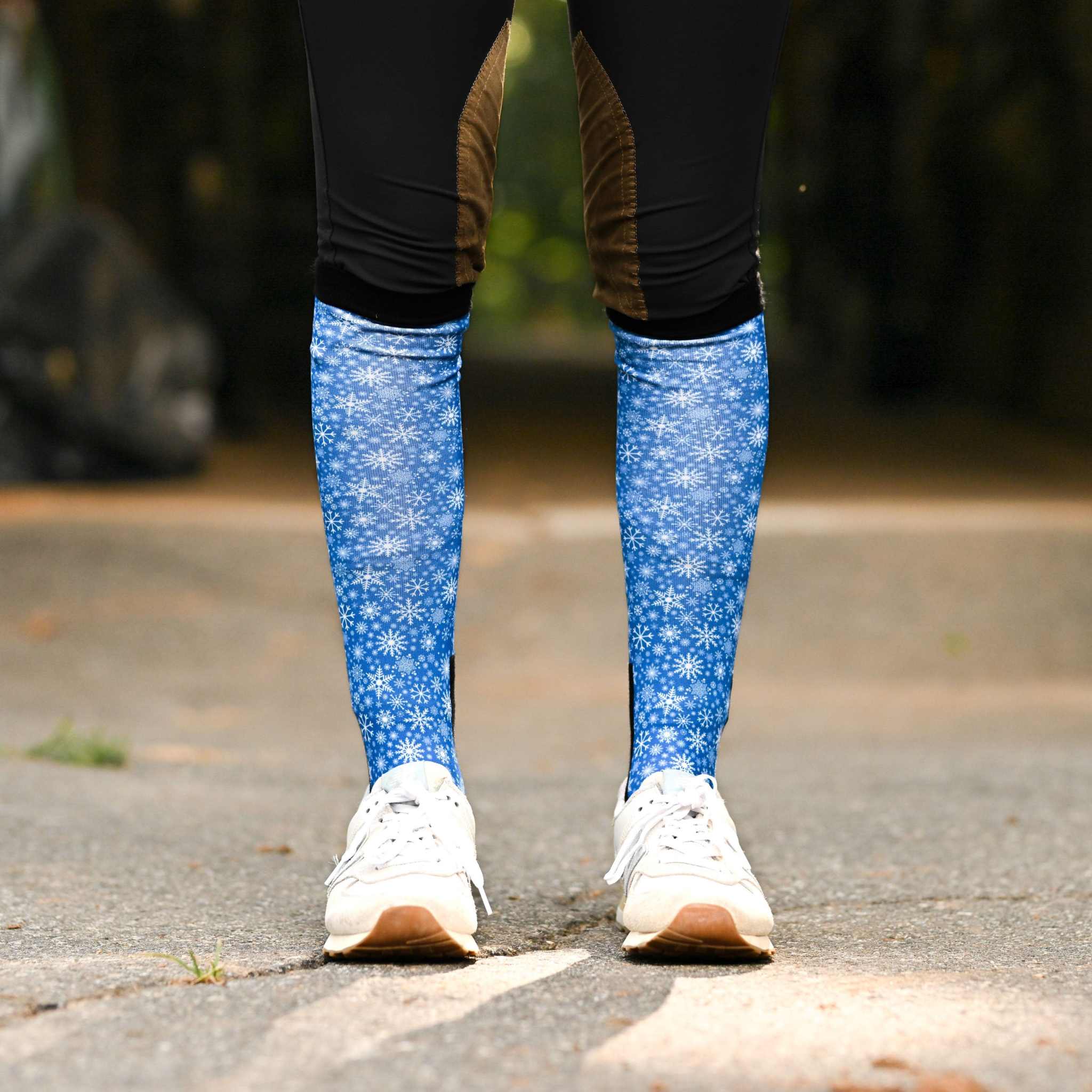 dreamers & schemers Pair & A Spare Flake It til You Make It Pair & A Spare Socks equestrian boot socks boot socks thin socks riding socks pattern socks tall socks funny socks knee high socks horse socks horse show socks
