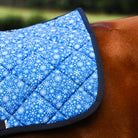 dreamers & schemers Saddle Pad Flake It til You Make It Saddle Pad equestrian boot socks boot socks thin socks riding socks pattern socks tall socks funny socks knee high socks horse socks horse show socks