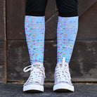 dreamers & schemers Youth Pair & a Spare Friends Youth Pair & a Spare Socks equestrian boot socks boot socks thin socks riding socks pattern socks tall socks funny socks knee high socks horse socks horse show socks